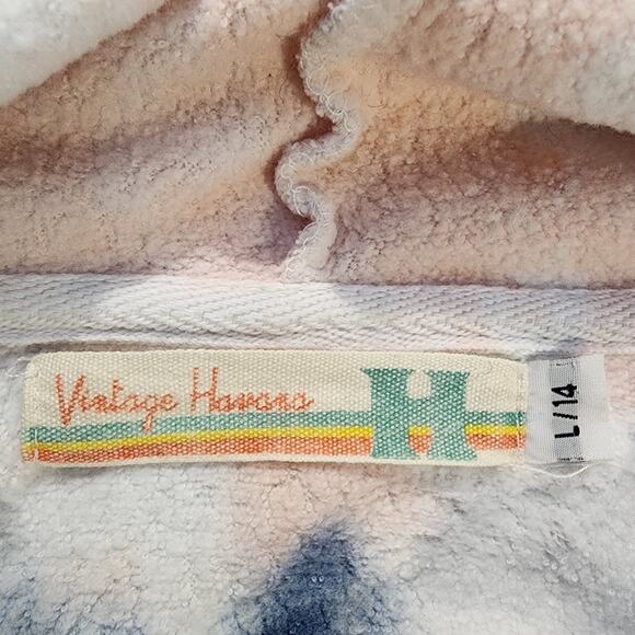 Girls Tie Dyed Hoodie Santa Cruz Santa Cruz Beach Boardwalk Girls Large/Size 14 - Picture 4 of 4